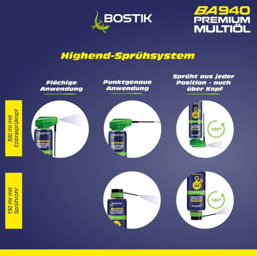 Bostik BA940 Premium Multiöl 300 ml