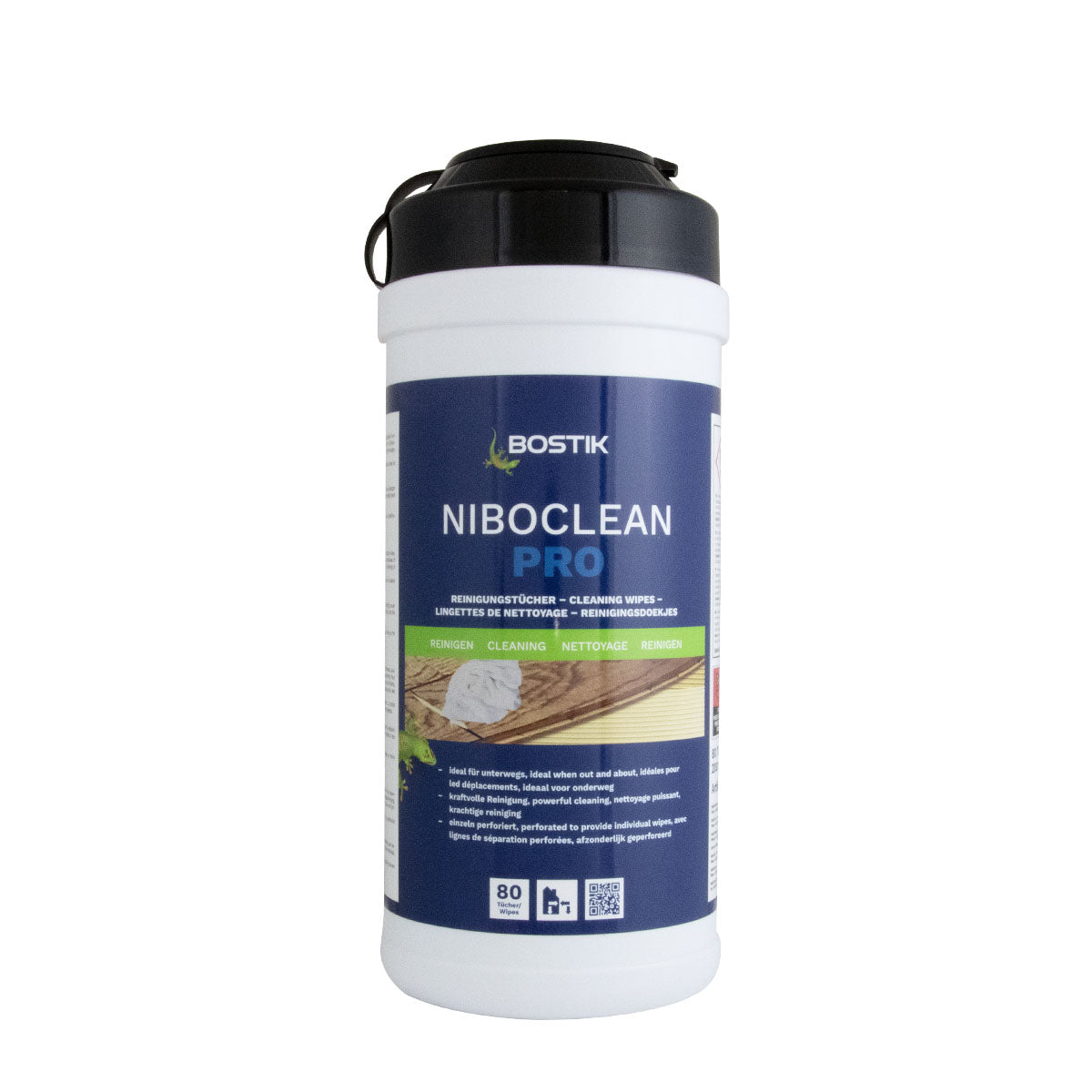 Bostik Niboclean Pro, 80 doppelseitige Reinigungstücher