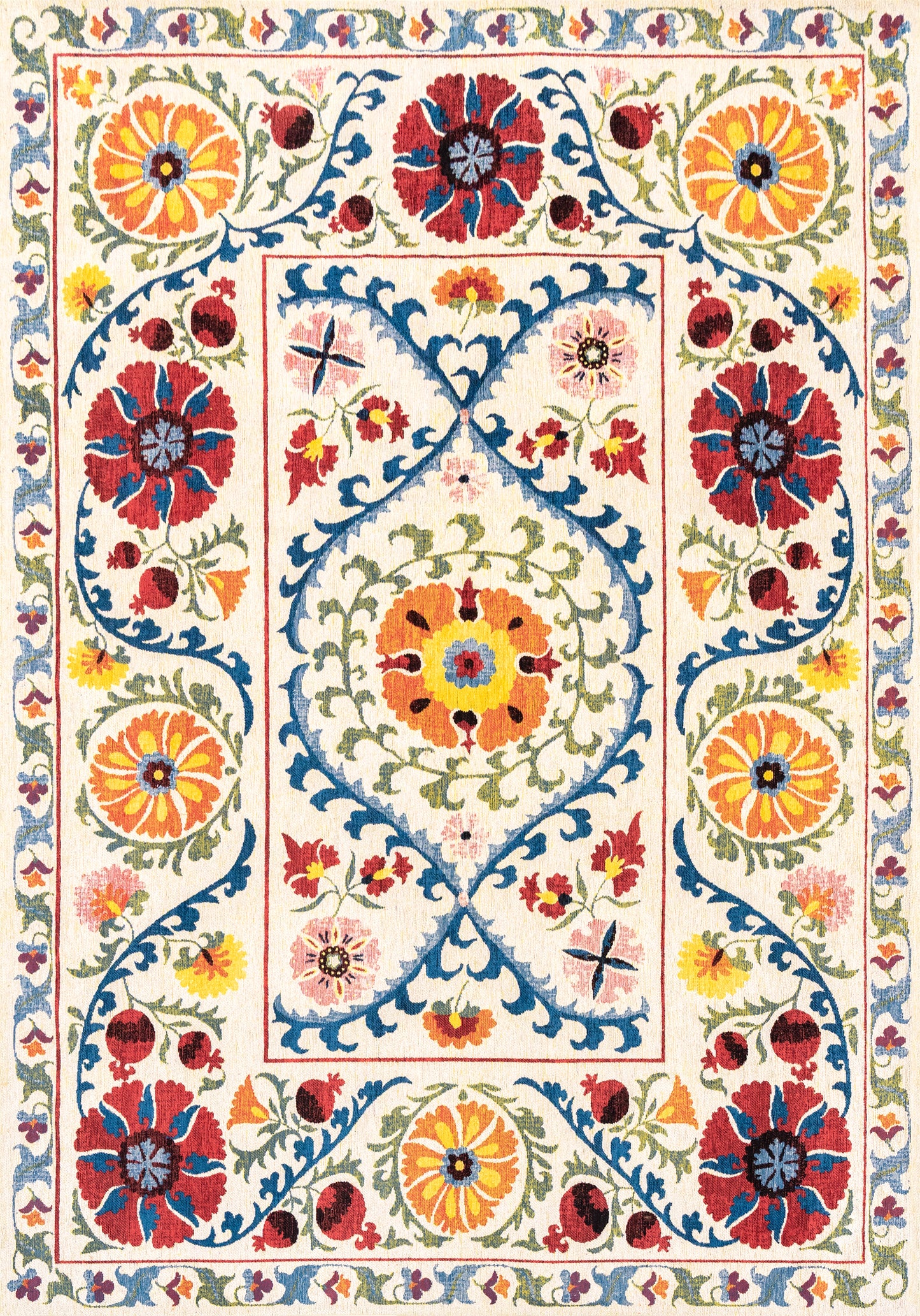 Louis De Poortere, Origine 9728 -  Suzani Collection